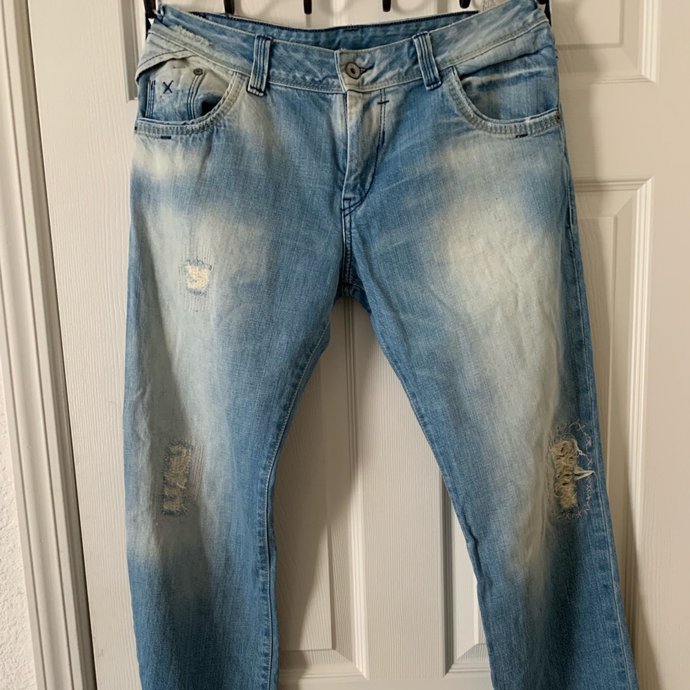 Zara Boot Fit Distressed